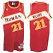 Dominique Wilkins Jersey: adidas Red Throwback Swingman #21 Atlanta Hawks Jersey
