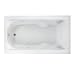 American Standard 2774.018W.020 Cadet 6-Feet by 42-Inch Whirlpool with Hydro Massage System-I, White