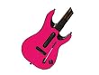 Guitar Hero 5 (GH5) World Tour for Xbox 360 or PS3 Skin - NEW - PARTY PINK system skins faceplate decal mod
