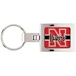 Nebraska Domed Metal Keychain Key Chain