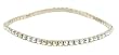 Anklet - A1 - Crystal Stretch ~ Clear AB Iridescent