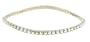 Anklet - A1 - Swarovski (tm) Crystal - Stretch ~ Clear AB Irridescent