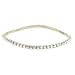 Anklet - A1 - Swarovski (tm) Crystal - Stretch ~ Clear AB Irridescent