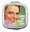why yes I am that kind of girl Compact Mirror by Anne Taintor