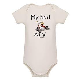 Knit Baby Infant Bodysuit Onesie - 5.8oz.100% Organic Cotton Jersey Knit - 3 snap bottom - natural color 
