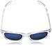zeroUV - Flat Matte Reflective Revo Color Lens Large Horn Rimmed Style Sunglasses - UV400
