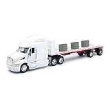 flatbed gooseneck trailer New Ray