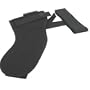 Uncle Mike's Off-Duty and Concealment Kodra Nylon Ankle Holster (Black, Size 16, Right Hand)