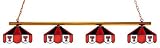 74 Billiard Pool Table Lamp Light Texas Tech University Red Raiders - Free Shipping