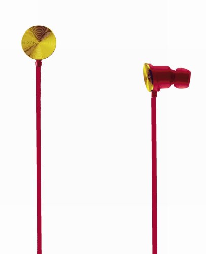 【正規品】 NIXON ヘッドホン WIRE8MM Gold/Red NH001514-00