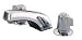 Kingston Brass KB920 Americana 8-Inch Widespread Lavatory Faucet Twin Brass Canopy Handles with Non-Metallic Pop-Up, Polished Chrome (Not CA/VT Compliant)