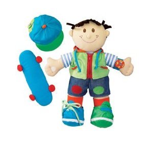 Childrens Toyshop  Toys : International Playthings Learn-To-Dress Jake