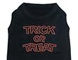 Trick or Treat Rhinestone Dog Shirt Size XS