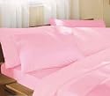 Supersoft Baby Pink Single Fitted Sheet