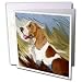 Dogs Basset Hound - Basset Hound - Greeting Cards-12 Greeting Cards with envelopes