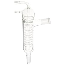 Chemglass CG-1210-01 Glass Friedrichs Condenser with 24/40 Joint, 330mm Height