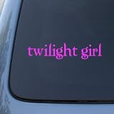 TWILIGHT GIRL - Vinyl Car Decal Sticker #1792 | Vinyl Color: Pink