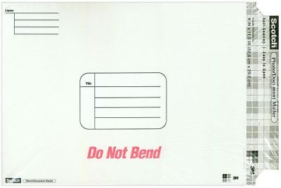 3M Scotch Photo Document Mailer 9 x 11 White (6-Pack)