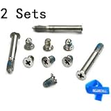 Bluecell Repair Replacement Screws for Unibody Apple Macbook Pro A1278 A1286 13" 15" 17" 2 Sets of 10 (Not for Retina Display)