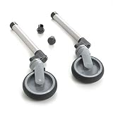 Swivel Wheels with Glide Tips Wheel Size: 5