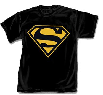 SUPERMAN: BLACK & GOLD SYMBOL T-Shirt