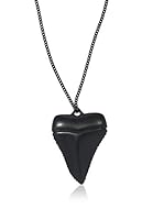 Arizaga Mens Conjunto de cadena y colgante (Negro)