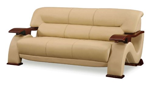 31coI7dwLTL Global Furniture USA 2033 S Cap GF 2033 Sofa   Cappucino Leather Match   Global Furniture