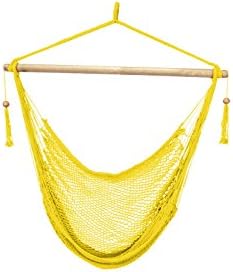 Island Rope Hammock Chair Color: YELLOW