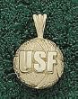 Univ Of San Francisco "Usf" Basketball Charm/Pendant