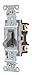 Wall Switch, 20A, Gray, Toggle, 120/277VAC