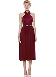 Cocktail Backless Summer Evening Dress/Homecoming Dress/Wedding Party Dress/Maxi Dress 