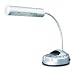 Catalina Lighting FS136I-112 Organizer Desk Lamp, Titanium Finish, 13 High