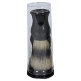 Kingsley Bristle Shave Brush With Stand Black