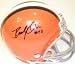 Brady Quinn Signed Cleveland Browns Replica Mini Helmet