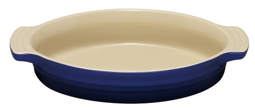 Le Creuset Stoneware 9-1/2-Inch Cobalt Blue