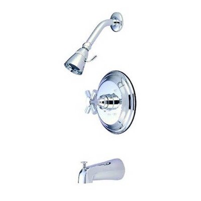 Shower Faucet with Elinvar Satin Nickel