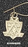 Los Angeles Kings 14K Gold Dangle Earrings