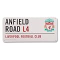 Official Liverpool FC Anfield Road L4 Metal Street Sign