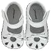 Pediped Olivia White Baby Girl Mary Janes Shoes