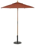 Sunbrella Market Umbrella 6 � - Canvas Henna - B000WAFJTU