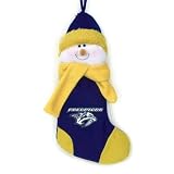 Sc Sports Nashville Predators 22 Snowman Stocking 22 Inch