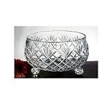 12 Inch FOOTED CRYSTAL OXFORD FRUIT BOWL