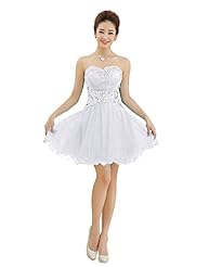 Crystal Crystals Sweetheart Cocktail Short Party Dress 