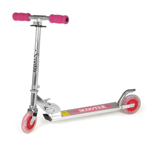 Buy Pink Street Flashing Wheel Scooter online at Discounted New and Used prices. Delivered to your door with Childrens Toyshop.com