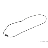 OES Genuine Automatic Transmission Pan Gasket for select Jaguar models by OES Genuine