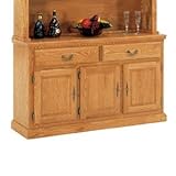 GS Furniture CL35432B1-HV Classic FiftyFour Inch Buffet Sideboard