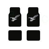 A Set of 4 Universal Fit Plush Carpet Floor Mats For Cars Trucks and One Comfort Grip... 