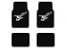 A Set of 4 Universal Fit Plush Carpet Floor Mats For Cars / Trucks - American Bold Ea...