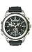 Timex Men's T49745 Leather Pig Skin Analog with Black Dial Watch