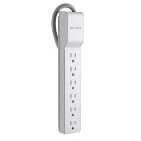 Click here to buy Belkin 6 Outlet Home Office Surge Protector by Belkin.